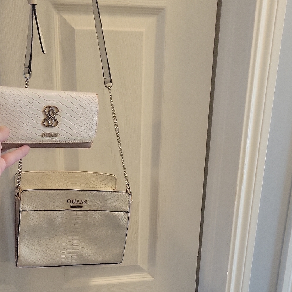 Preloved GUESS Wallet And Matching Bag